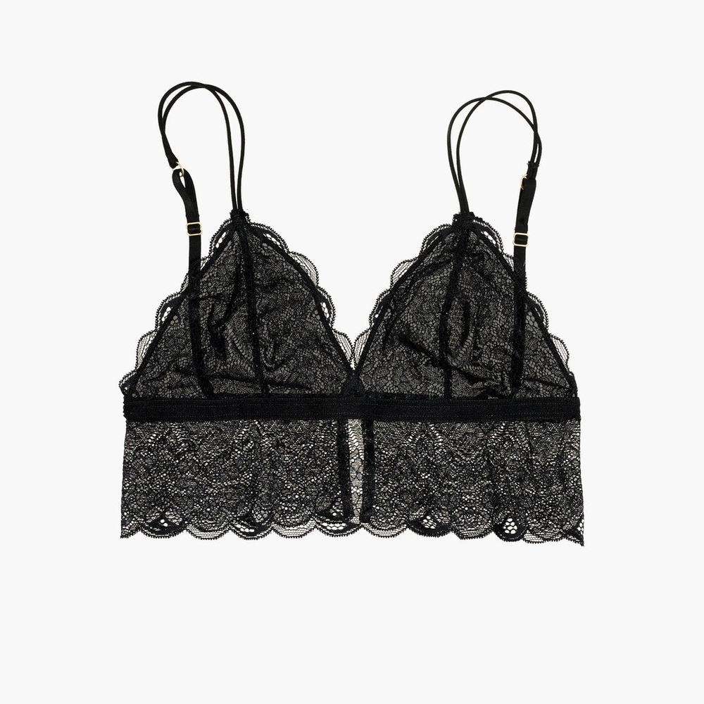 Madewell 🌹Lace Longline Bralette